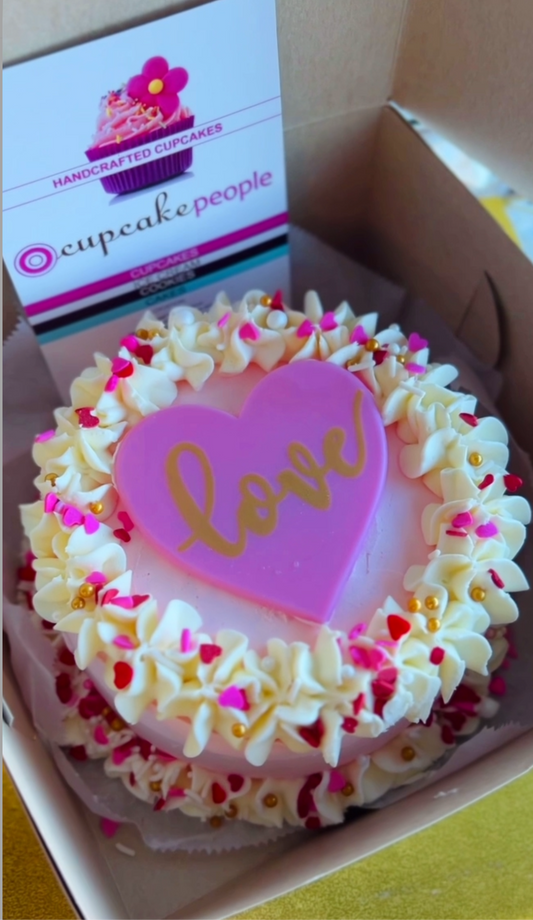 Valentine’s Day Mini Love Cake